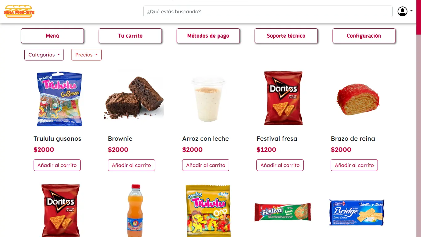 Sena Food-Site imagenes
