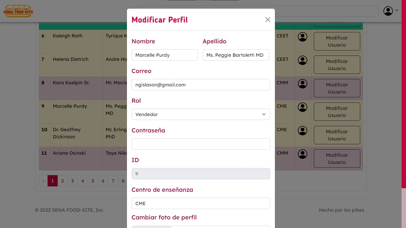 Sena Food-Site imagenes